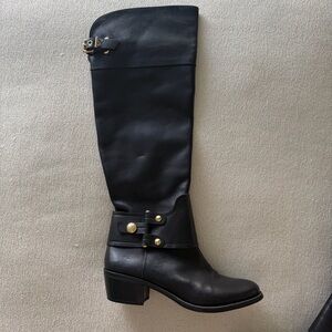 Vince Camuto Black Over the Knee Boots